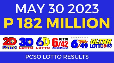 lotto results may 30 2023|PCSO Lotto Result May 30, 2023 .